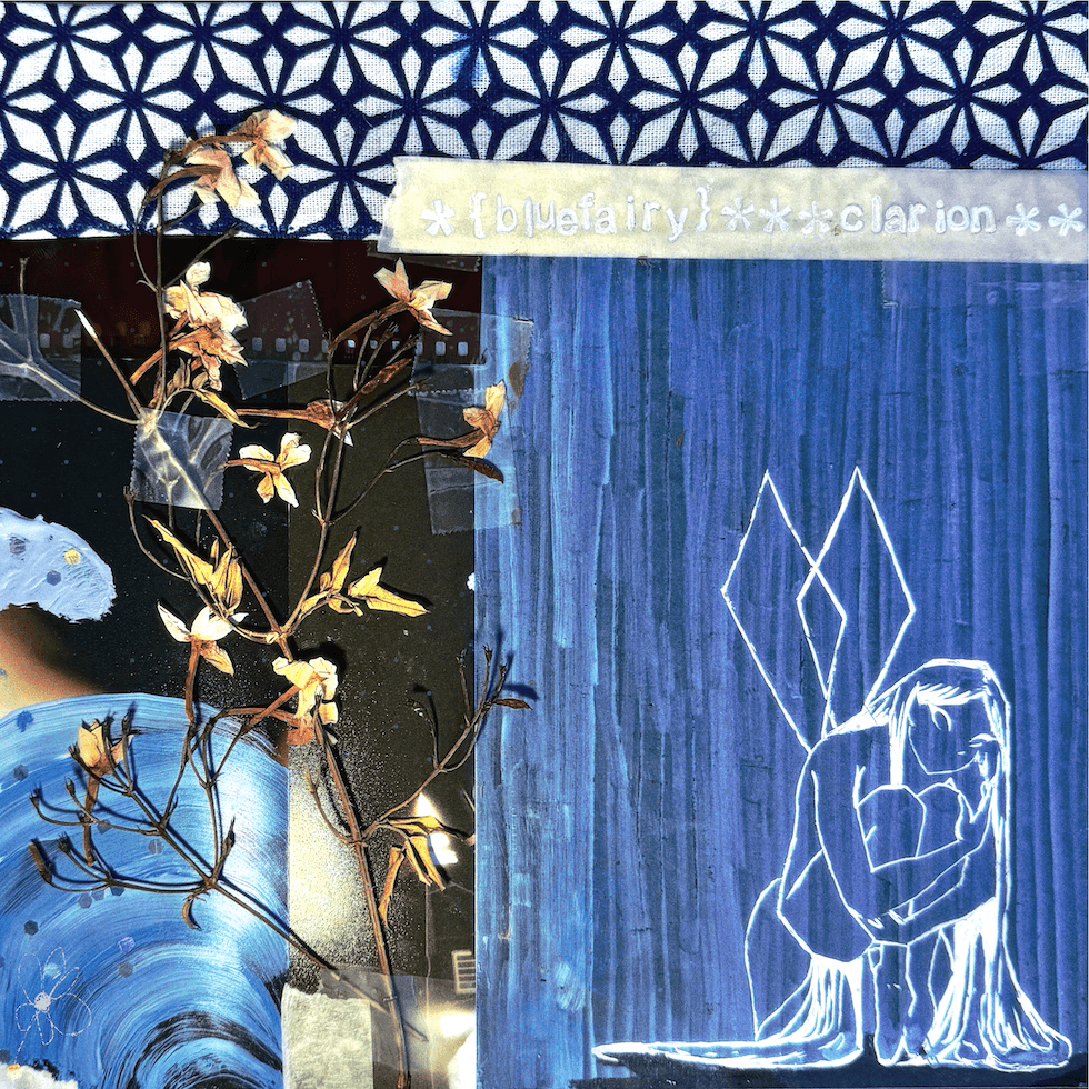 Album cover for Kelli Fannon's Blue Fairy / Clarion