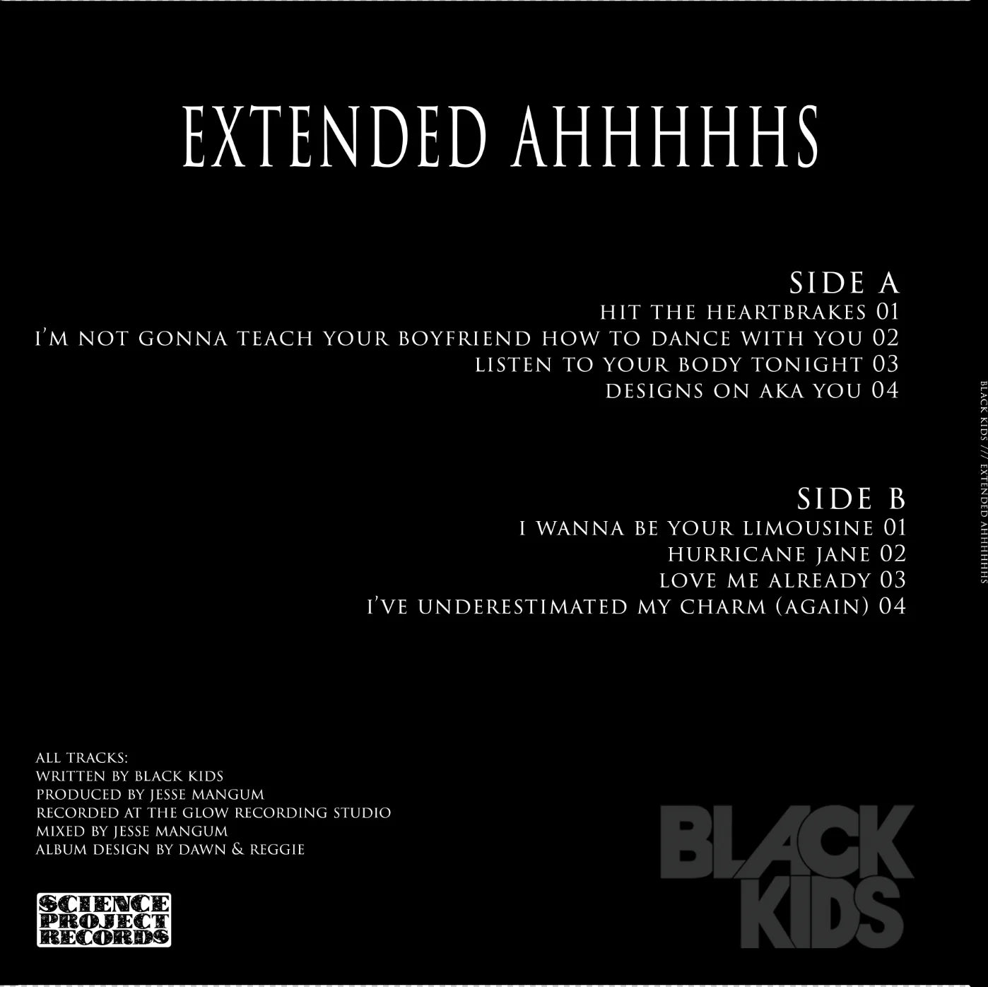 Extended Ahhhhhhhs - 12" Vinyl LP